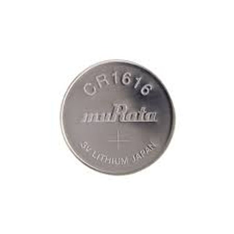 5x Murata CR1616 3V Lithium Coin Cell Batteries
