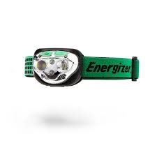 Energizer Vision HD+ LED Headlamp 350 Lumens Green + 3x AAA Batteries