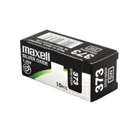 10x Maxell 373 SR916SW 1.55V Silver Oxide Watch Batteries Japan