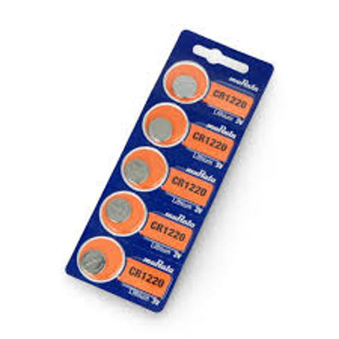 20x Murata CR1220 Lithium Batteries 3V Cell Coin Button ECR1220 by Sony - NEW