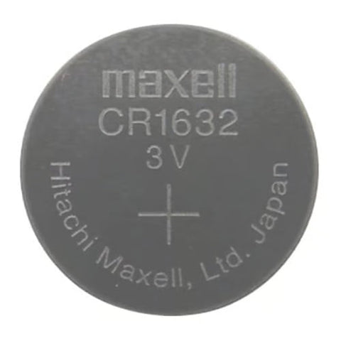 5x Maxell CR1632 3V Lithium Coin Batteries for Watches, Remotes, Key Fobs