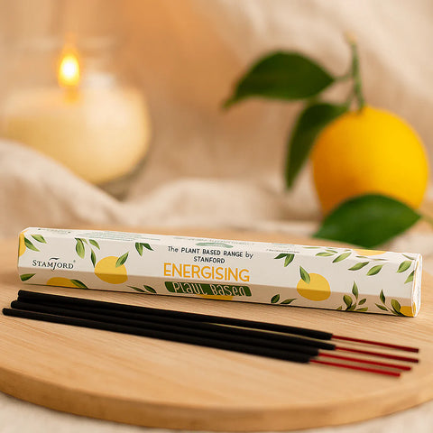 20x Stamford Energising Plant Based Incense Sticks Vegan Long Burn