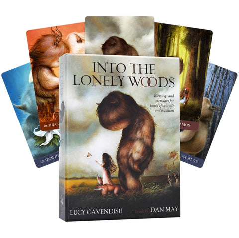 Into The Lonely Woods Oracle Cards Deck Blue Angel Esoteric Lucy Cavendish
