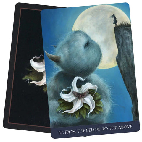 Into The Lonely Woods Oracle Cards Deck Blue Angel Esoteric Lucy Cavendish