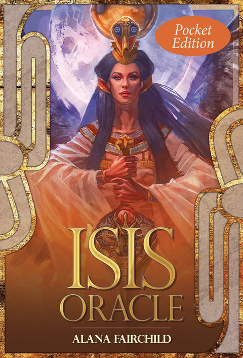 Pocket Isis Oracle Cards 44-Card Deck Alana Fairchild Blue Angel
