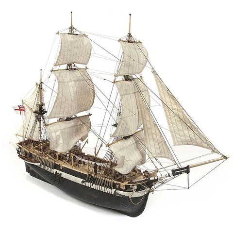 OcCre HMS Terror 1:65 Wooden Ship Model Kit, Easy Beginner Build