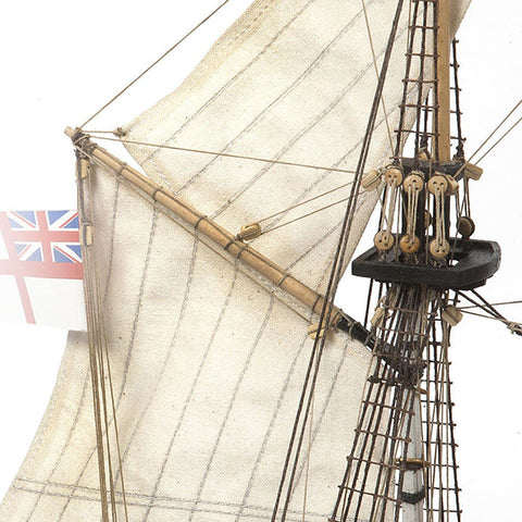 OcCre HMS Terror 1:65 Wooden Ship Model Kit, Easy Beginner Build