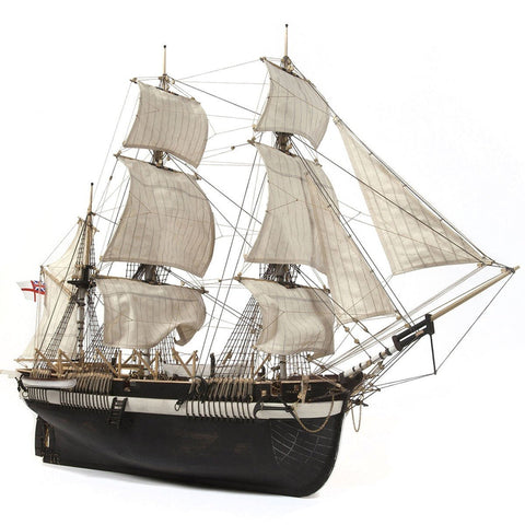 OcCre HMS Terror 1:65 Wooden Ship Model Kit, Easy Beginner Build