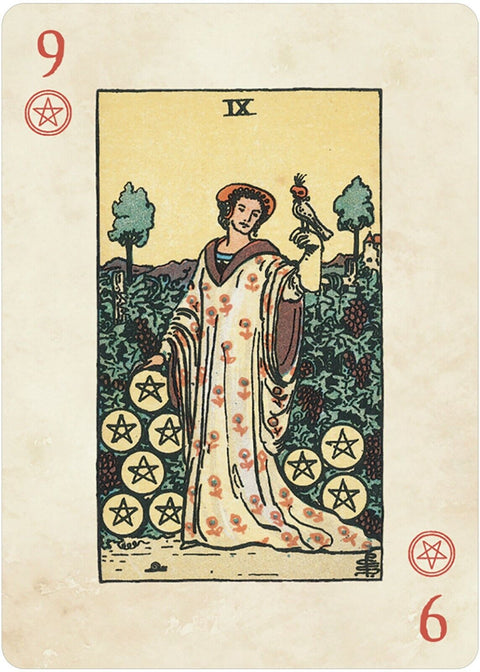 Rider-Waite Tarot Poker Playing Cards Deck with Guidebook by US Games