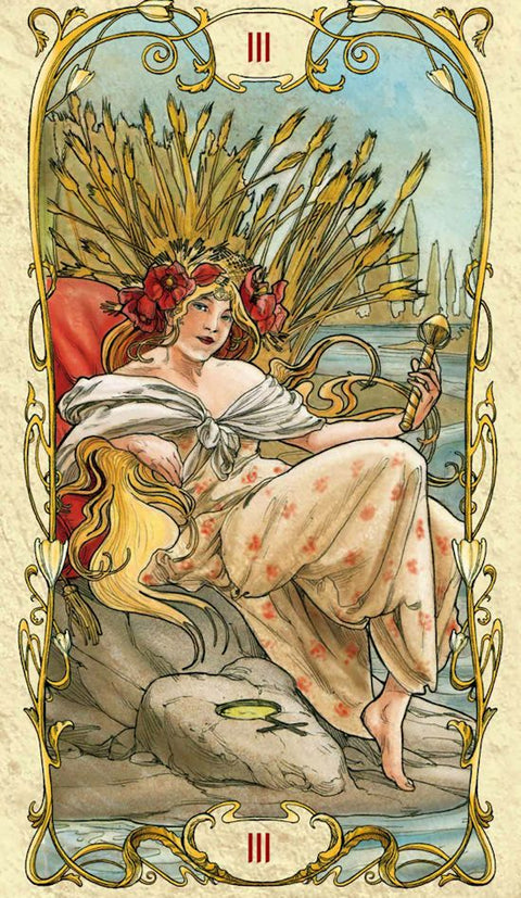 Mucha Tarot Cards Deck Massaglia Nosenzo Fortune Telling Lo Scarabeo NEW