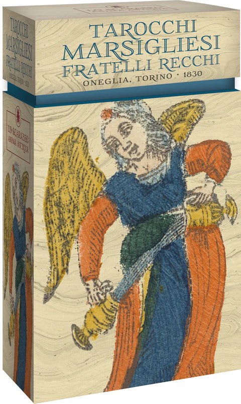 Tarocchi Marsigliesi Fratelli Recchi Tarot Cards Deck Limited Lo Scarabeo
