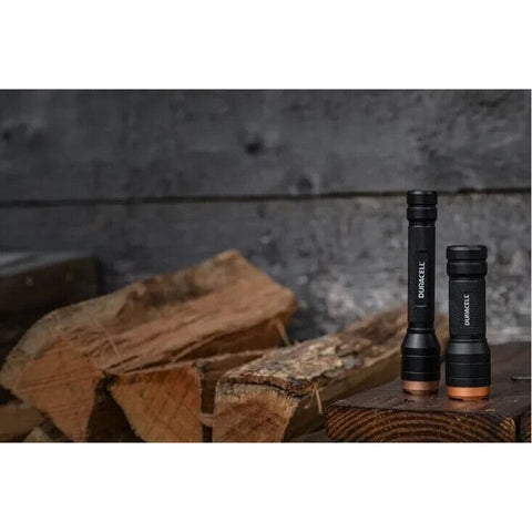 Duracell 150 Lumen LED Aluminum Flashlight with 2xAA Batteries