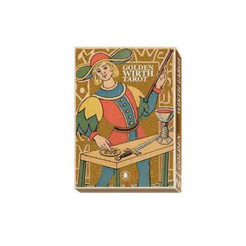 Golden Wirth Tarot Grand Trumps 22 Card Deck Gold Foil Lo Scarabeo