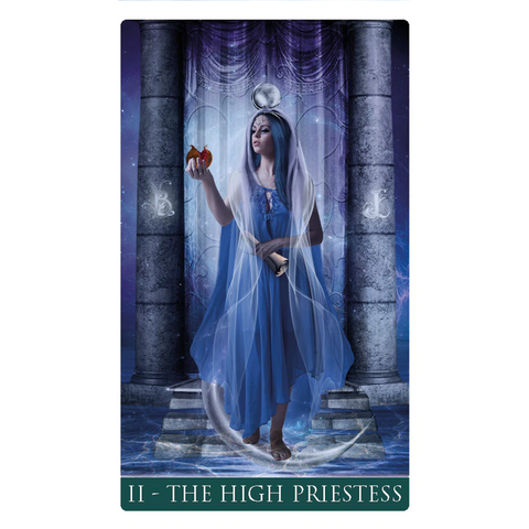 Thelema Mini Tarot Deck by Lo Scarabeo 78 Cards with Guidebook New