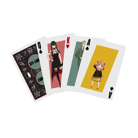 Bicycle Spy x Family Anime Playing Cards Green Poker Deck Standard Index