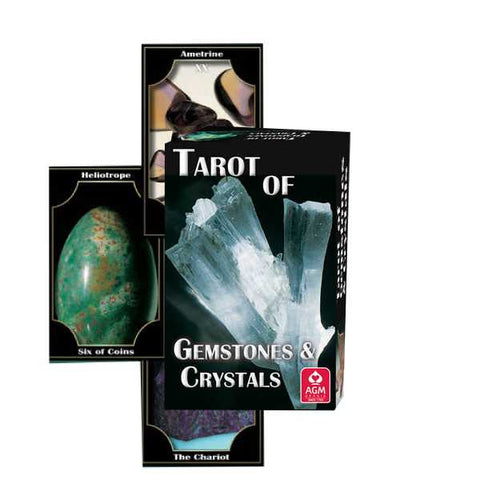 Tarot Of Gemstones & Crystals Cards Deck Hoffmann Helmut Agm Urania 1067012468