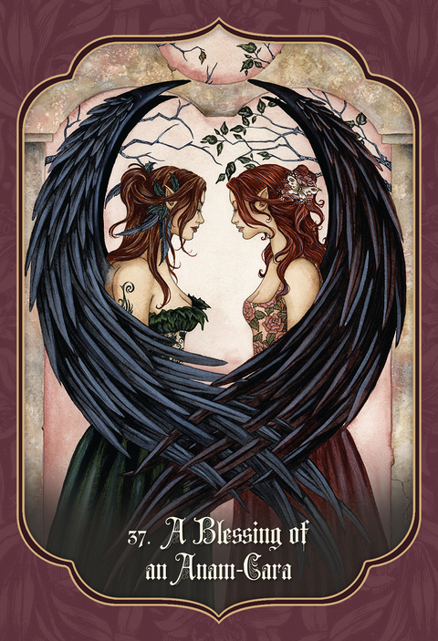 Faery Blessing Oracle Cards Deck by Lucy Cavendish Amy Brown 45-Card