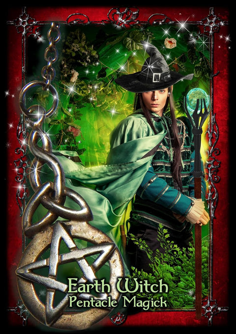 Solarus Witches of the Craft Oracle Cards 48-Card Deck with English Guidebook