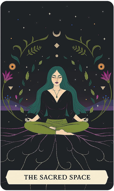 The Secret Oracle Of The Green Witch Cards Deck & Guidebook