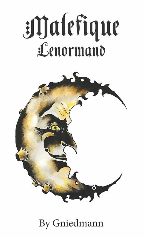 Malefique Lenormand Cards Edgy Dark Deck US Games Systems Esoteric Gniedmann NEW