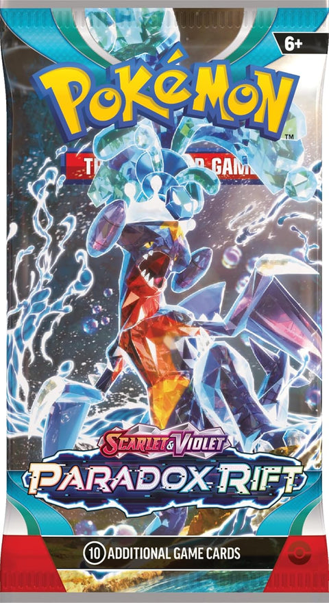 Pokemon Scarlet & Violet Paradox Rift Booster Pack - 10 Cards English