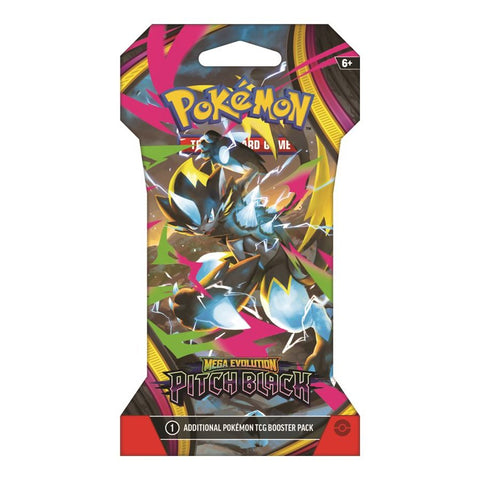 Pokemon Mega Evolution Pitch Black Sleeved Booster Pack (ENG)