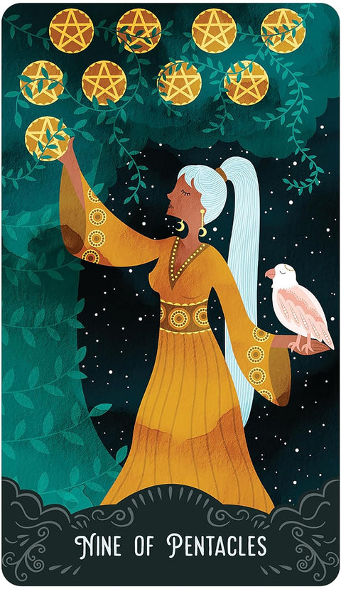Star Maiden Tarot Deck & Guidebook 78 Cards by Hannah Kirchen US Games