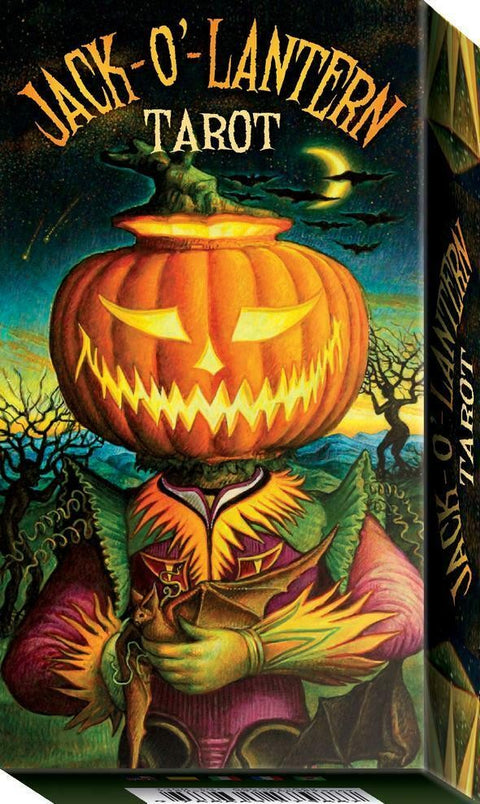 Jack O'Lantern Tarot Deck by Lo Scarabeo Halloween 78 Cards New Sealed