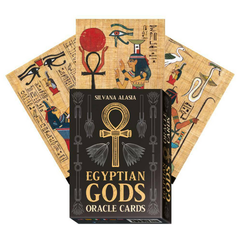 Egyptian Gods Oracle Cards Deck Lo Scarabeo 36 Cards Multilingual New