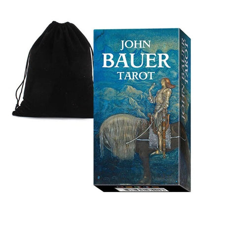 John Bauer Tarot Deck Lo Scarabeo 78 Cards with Velvet Bag and Guidebook