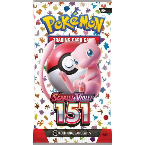 Pokemon TCG Scarlet & Violet 151 Booster Pack 10 Cards English Sealed