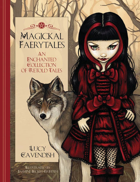 Magickal Faerytales Hardcover Book by Lucy Cavendish | Blue Angel