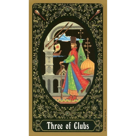 Russian Tarot of St. Petersburg 78-Card Deck by Yury Shakov US Games