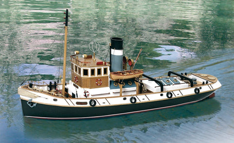 OCCRE Ulises Ocean Tugboat 1:30 Wooden Model Ship Kit RC Convertible