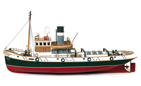 OCCRE Ulises Ocean Tugboat 1:30 Wooden Model Ship Kit RC Convertible