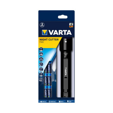 Varta Night Cutter F40 LED Flashlight 1000 Lumen 240m IPX4