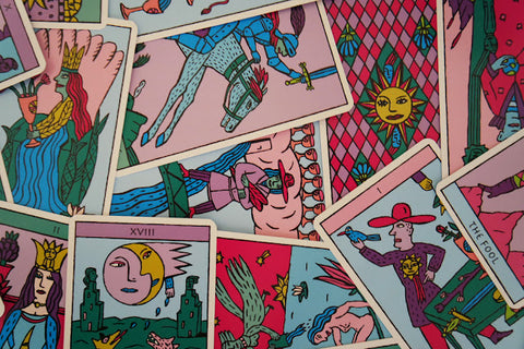 Kitty Kahane Tarot NEW Edition Cards Deck Agm Urania Esoteric Colorful Fortune