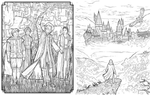Hogwarts Legacy: The Official Coloring Book Insight Editions