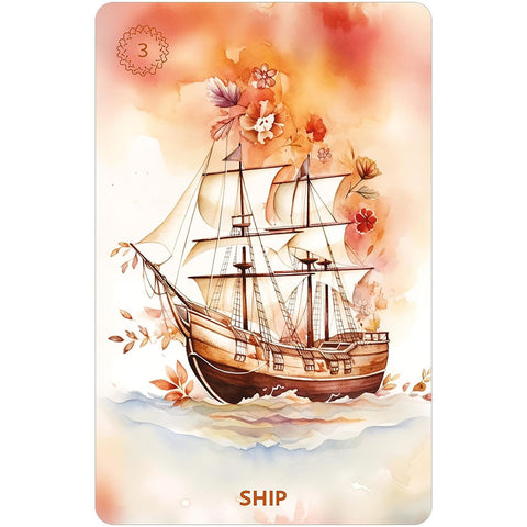 Autumn's Embrace Lenormand Deck Dusserre by Cartamundi
