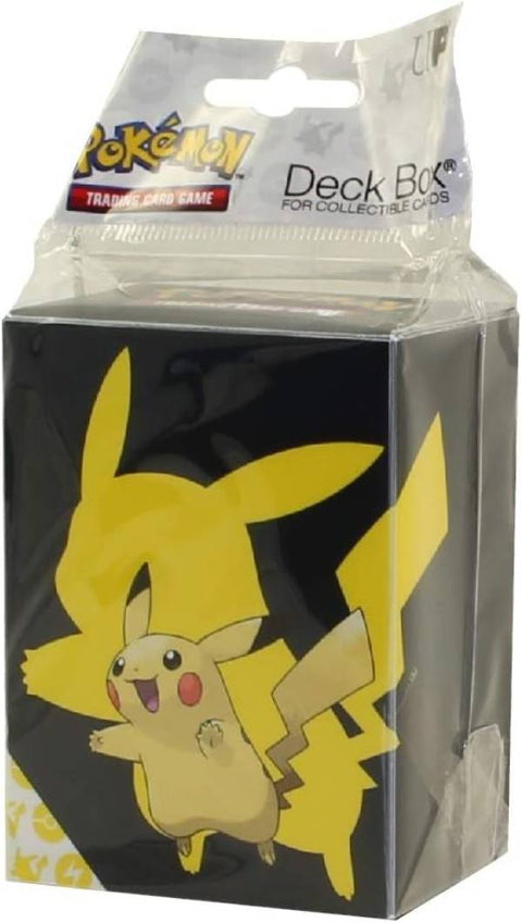 Ultra Pro Pikachu Pokémon Deck Box, Holds 80 Cards, Official TCG Storage