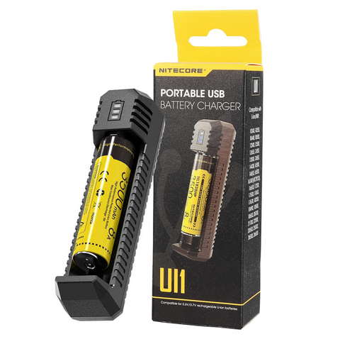 Nitecore UI1 Smart USB Li-Ion Battery Charger for 18650 21700 IMR Cells