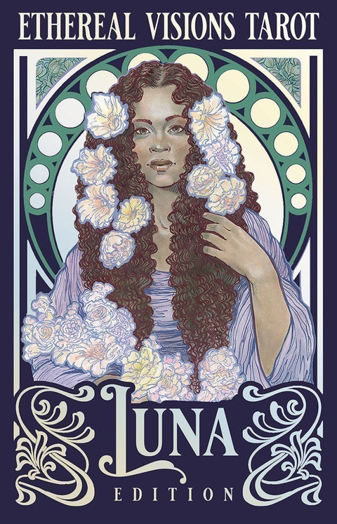 Ethereal Visions Tarot Luna Edition Deck by Matt Hughes w/ Guidebook