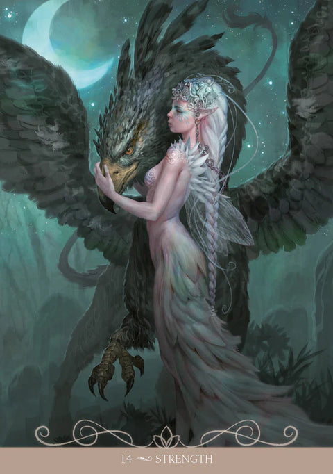 Night Fairies Oracle Cards Deck Lo Scarabeo By Paolo Barbieri Fairy World NEW