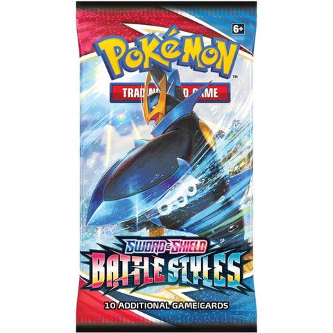 Pokemon TCG Battle Styles Booster Pack - 10 Card English Sealed