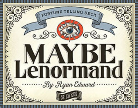Maybe Lenormand Oracle Deck by Ryan Edward 52 Cards US Games Divination