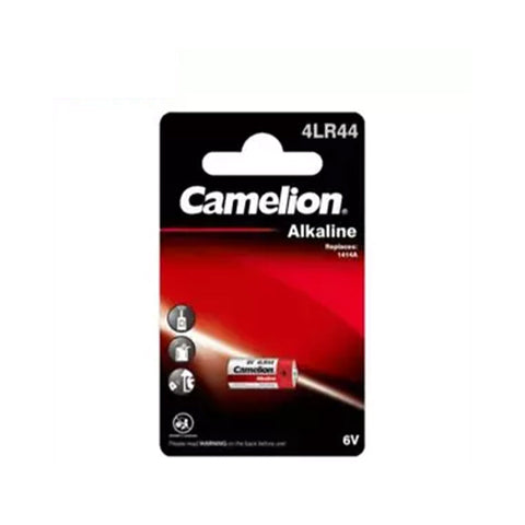 1x Camelion 4LR44 6V Alkaline Battery A544 PX28A K28A Made in Germany