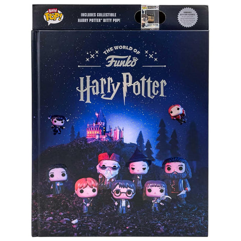 Harry Potter Funko Pop Visual Encyclopedia Book + Mini Figure