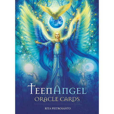 Teen Angel Oracle Cards Deck by Rita Pietrosanto Blue Angel 40-Card Set