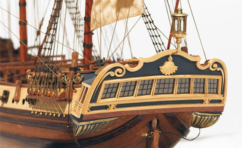 OCCRE Candelaria 1:85 Wooden War Ship Model Kit 70cm Sailing Vessel