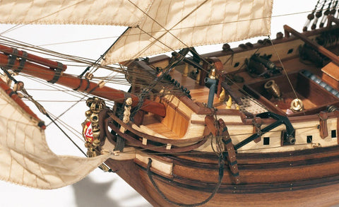 OCCRE Candelaria 1:85 Wooden War Ship Model Kit 70cm Sailing Vessel